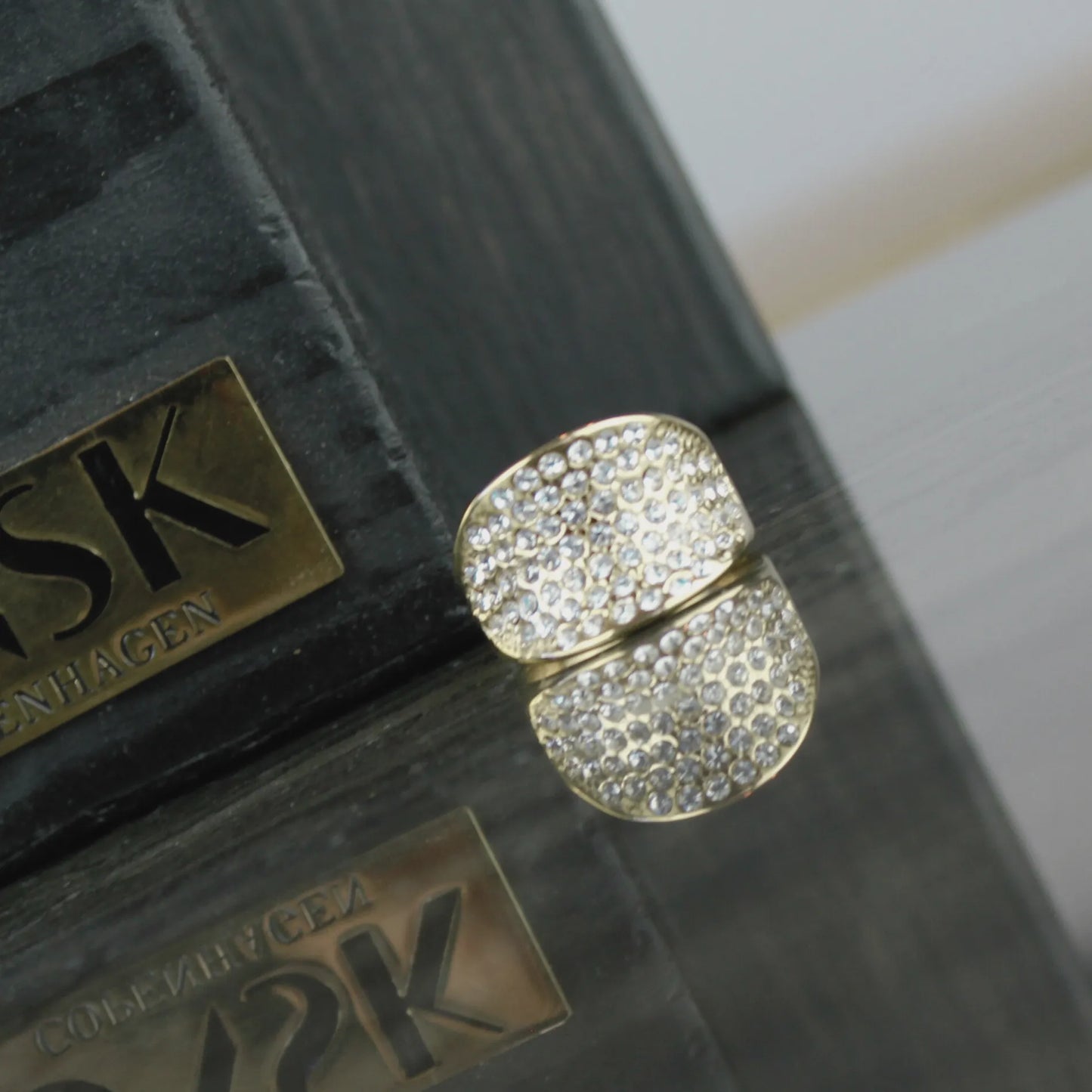 Joy Waterproof Clear Multi CZ Ring 18K Gold Plating