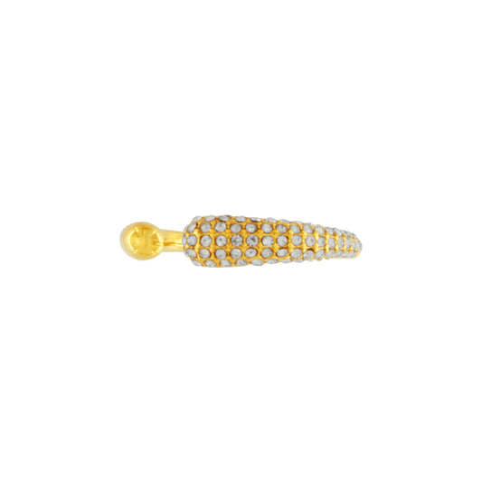 Joy Waterproof CZ Gap Ring 18K Gold Plating